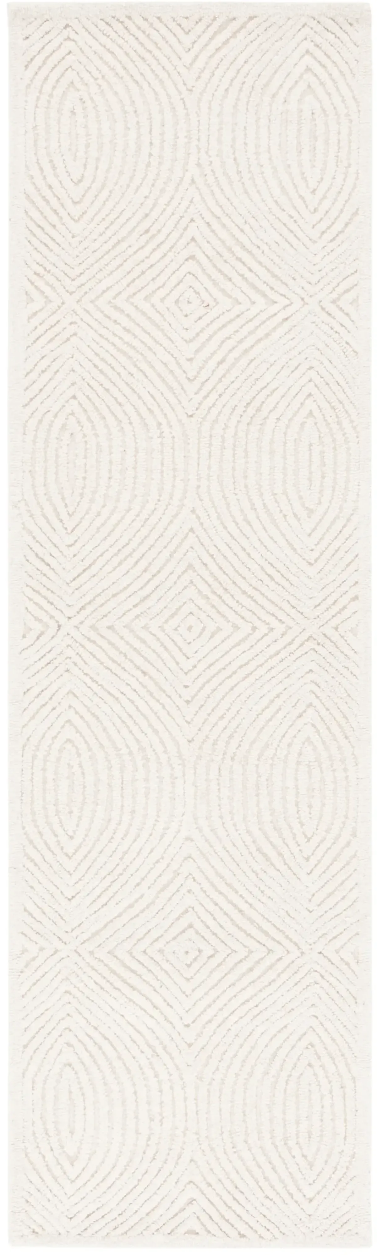 TEXTURAL 104 IVORY 2'-3' x 8' Runner Rug