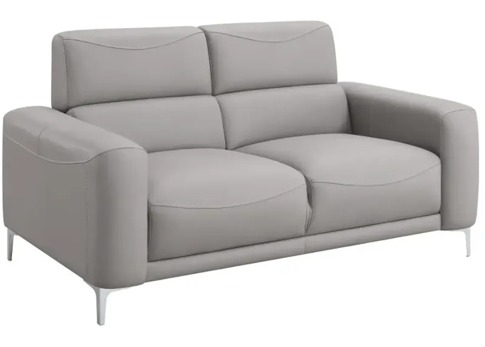 Glenmark Track Arm Upholstered Loveseat Taupe