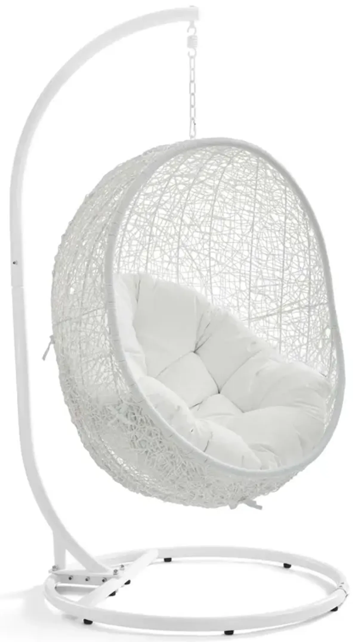 Hide Outdoor Patio Swing Chair With Stand