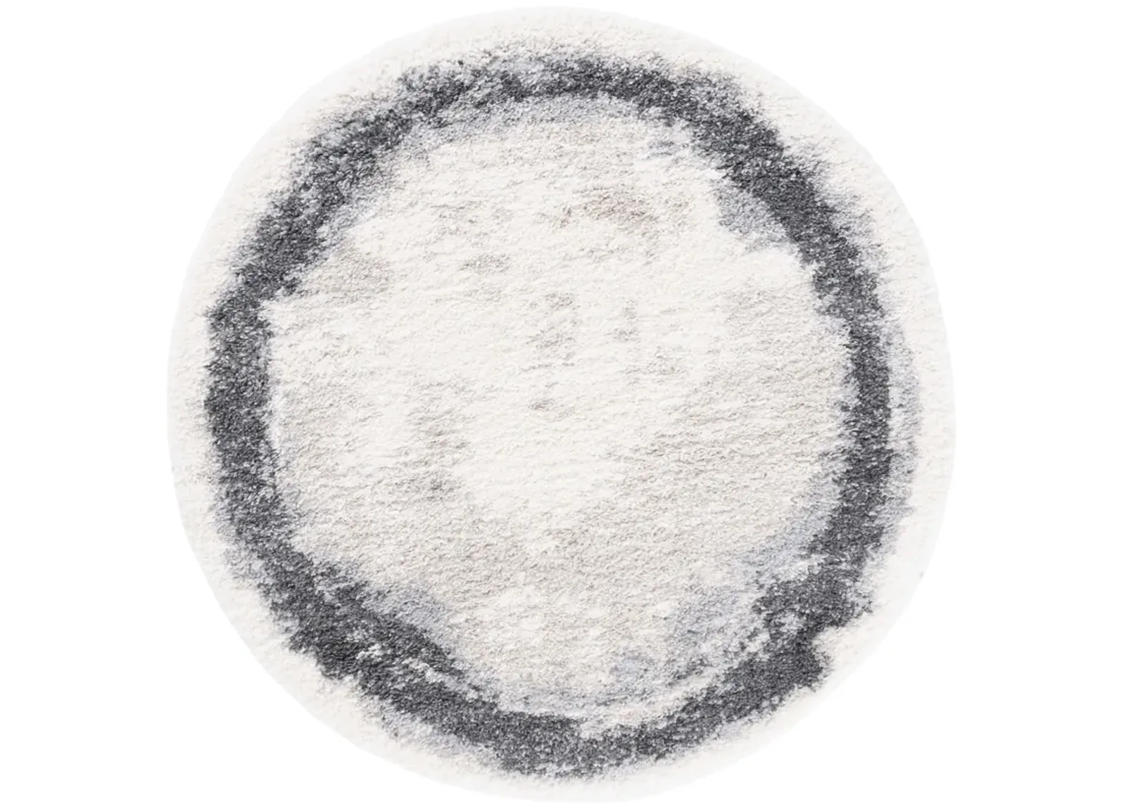 FONTANA SHAG Round Power Loomed 6'-7" X 6'-7" Round Rug