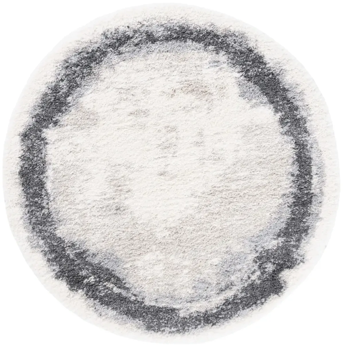 FONTANA SHAG Round Power Loomed 6'-7" X 6'-7" Round Rug