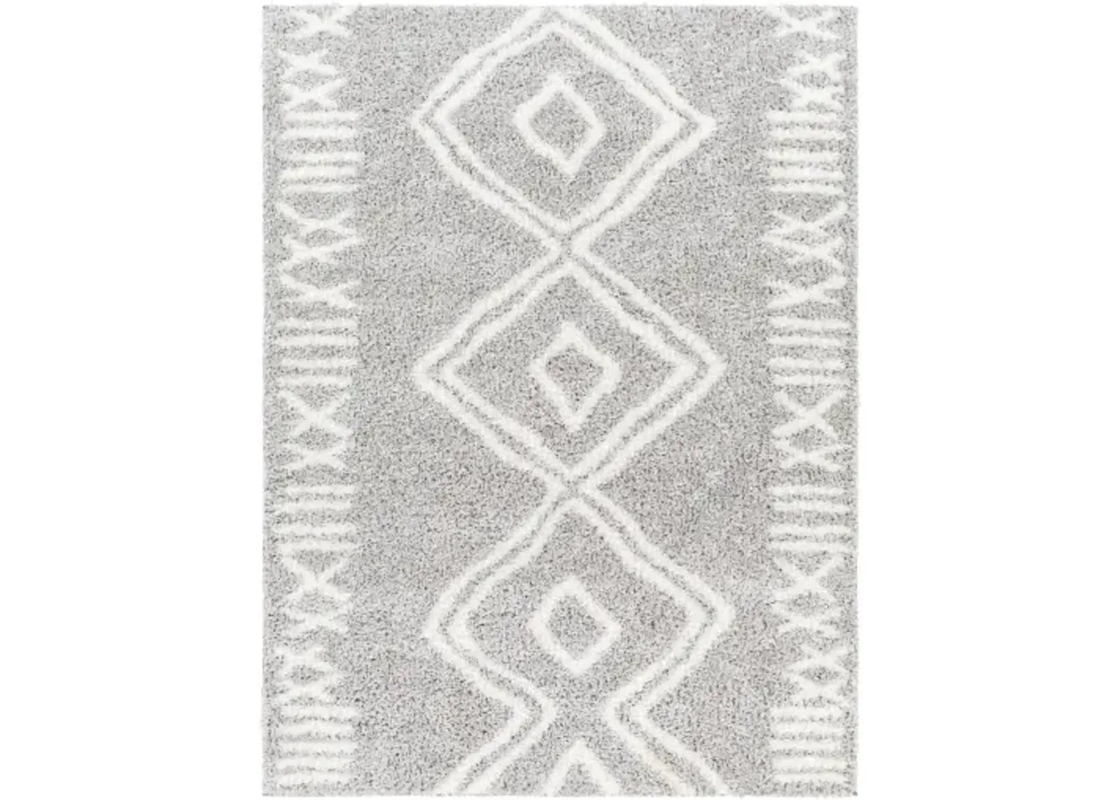 Cloudy Shag CDG-2312 5'3" x 7' Machine Woven Rug