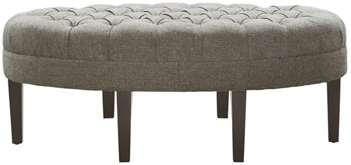 Madison Park Martin Brown Multi Surfboard Tufted Ottoman