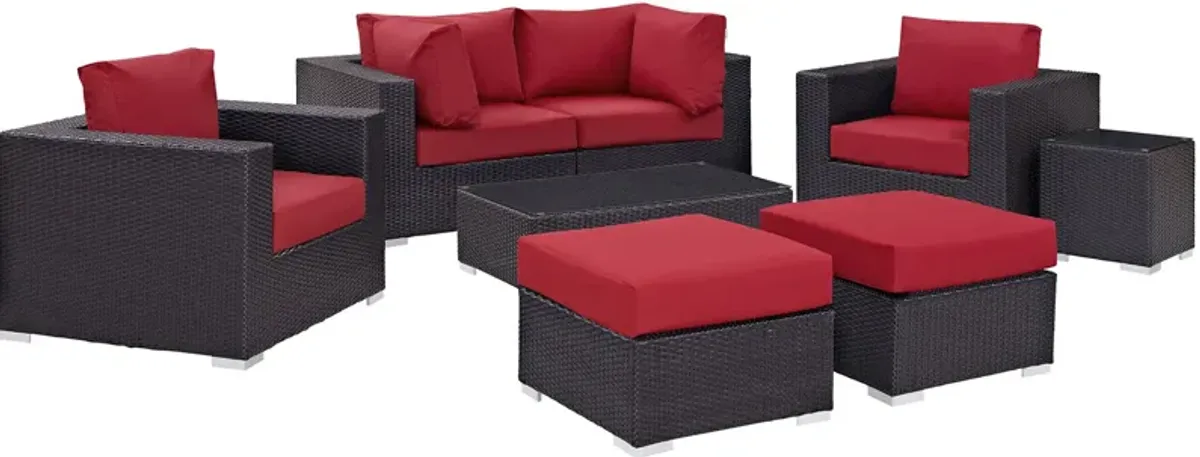 Convene 8 Piece Outdoor Patio Sectional Set