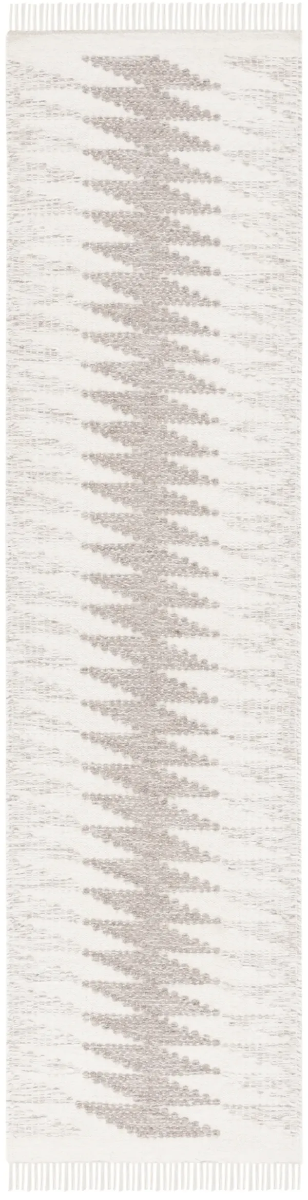 KILIM 854 GREY  2'-3' x 9' Runner Rug