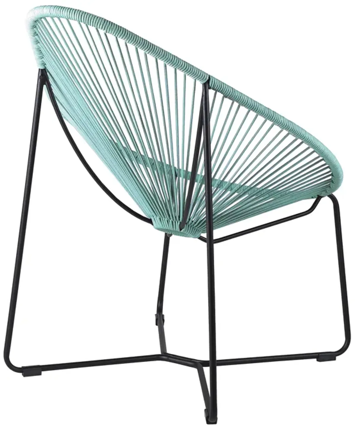 Acapulco Indoor/Outdoor Steel Papasan Lounge Chair 