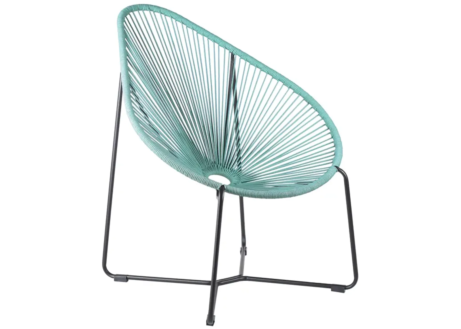 Acapulco Indoor/Outdoor Steel Papasan Lounge Chair 