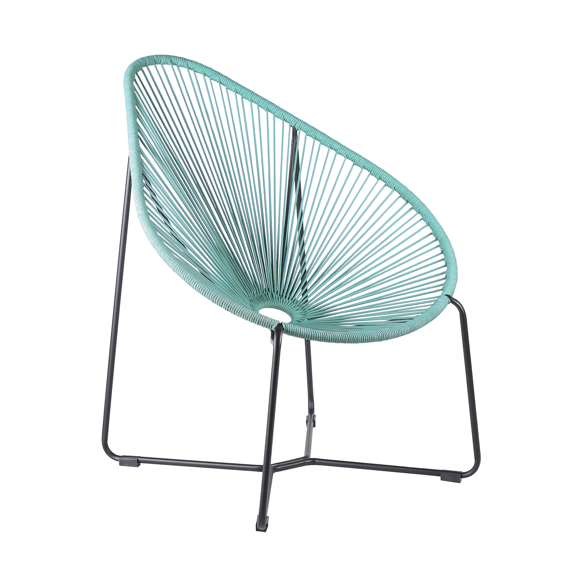 Acapulco Indoor/Outdoor Steel Papasan Lounge Chair 