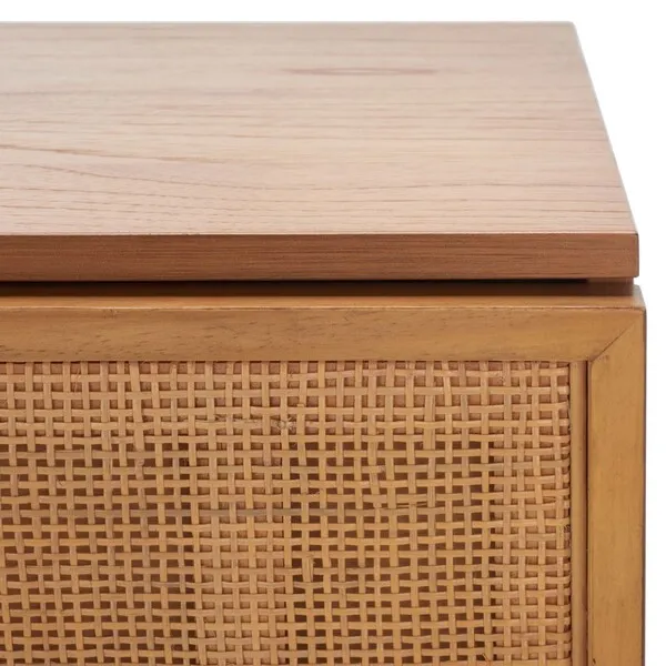 ZADIE 3 DRAWER RATTAN CHEST