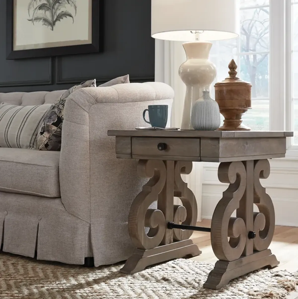 Tinley Park Rectangular End Table