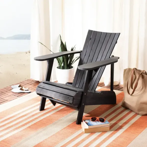 Merlin Adirondack Chair with Retractable Footrest