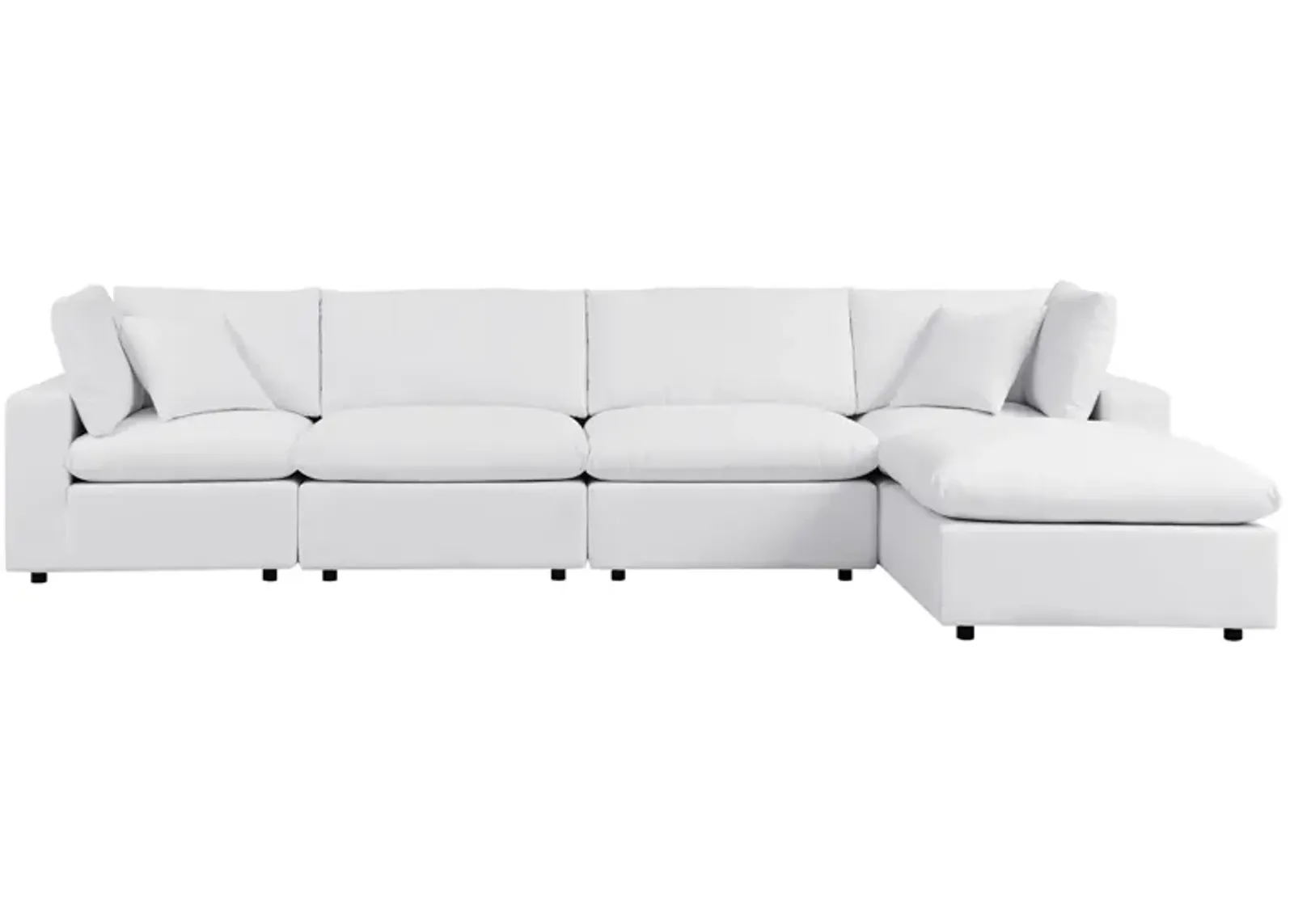 Commix 5-Piece Sunbrella� Outdoor Patio Sectional Sofa