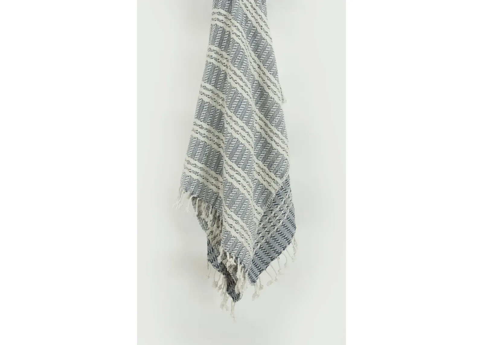 Stripe Blue Throw