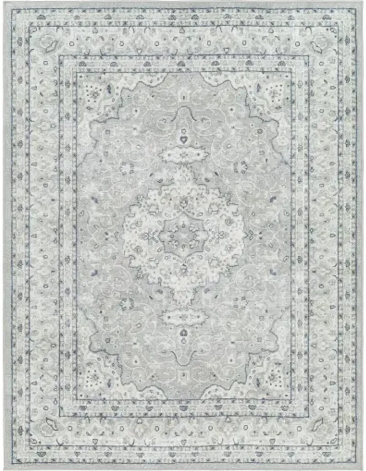 Hera HRH-2309 7'10" x 10'6" Machine Woven Rug