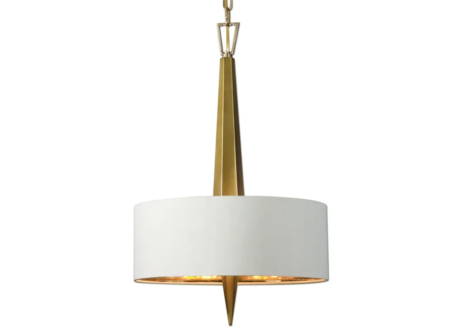 Obeliska 3 Light Gold Chandelier