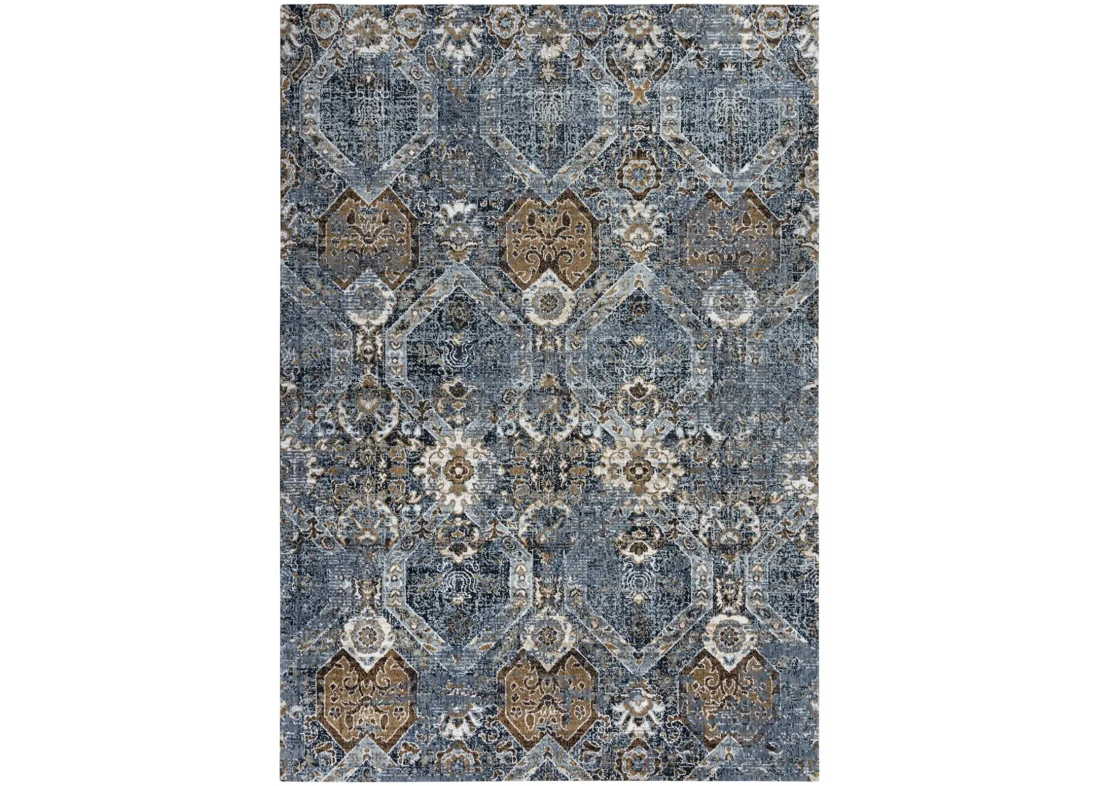 Elite Gray  Recycled Polyester 10' x 13' Rectangle Rug