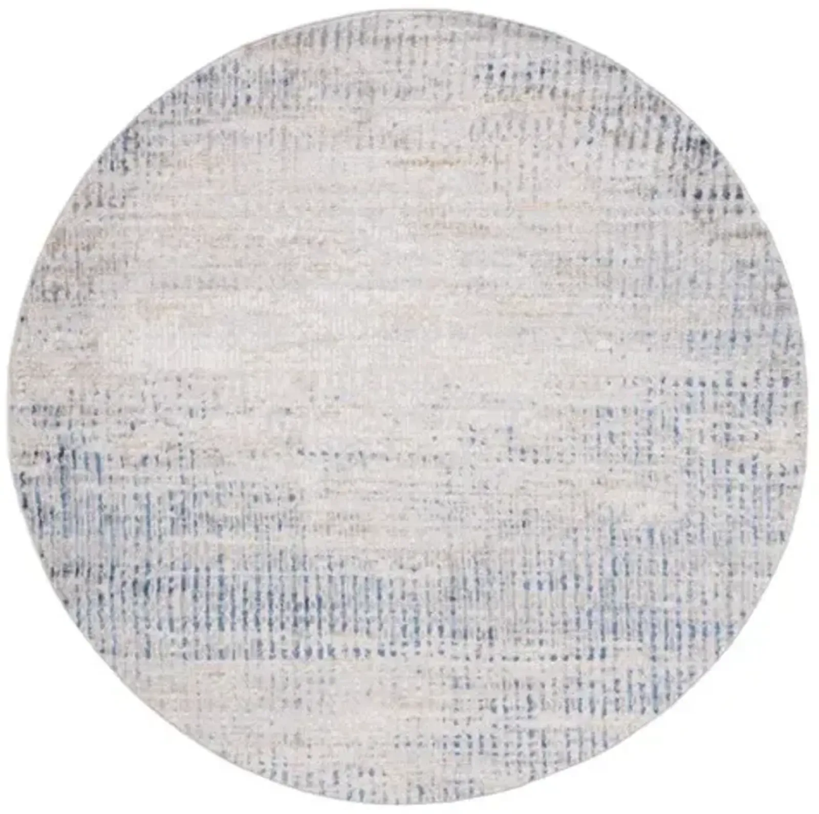 PALMA 356 Blue 6'-7' X 6'-7' Round Round Rug