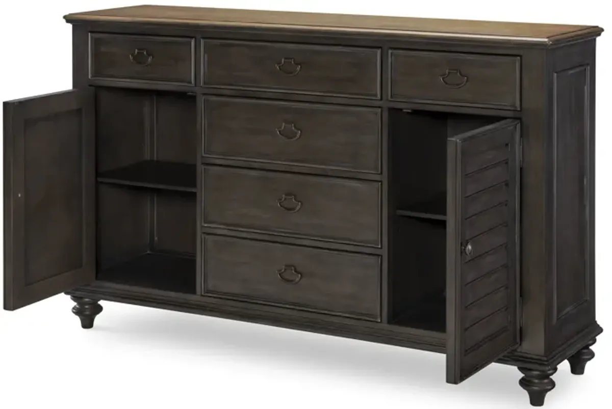 Kingston (Sandalwood Brown + Dark Sable) Dresser