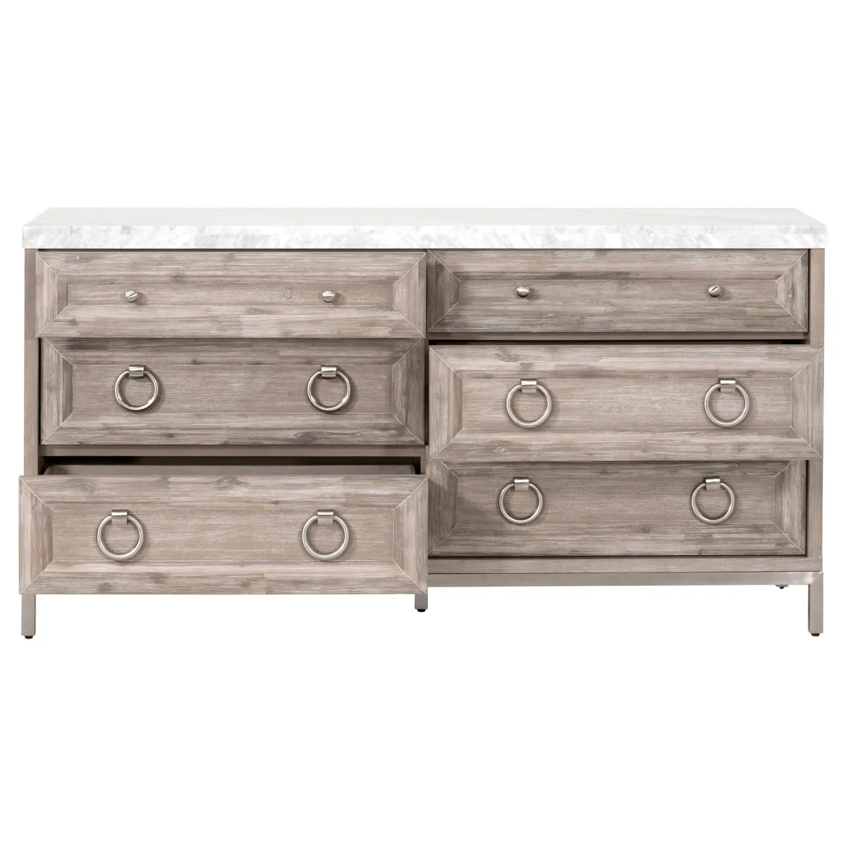 Azure Carrera 6-Drawer Double Dresser