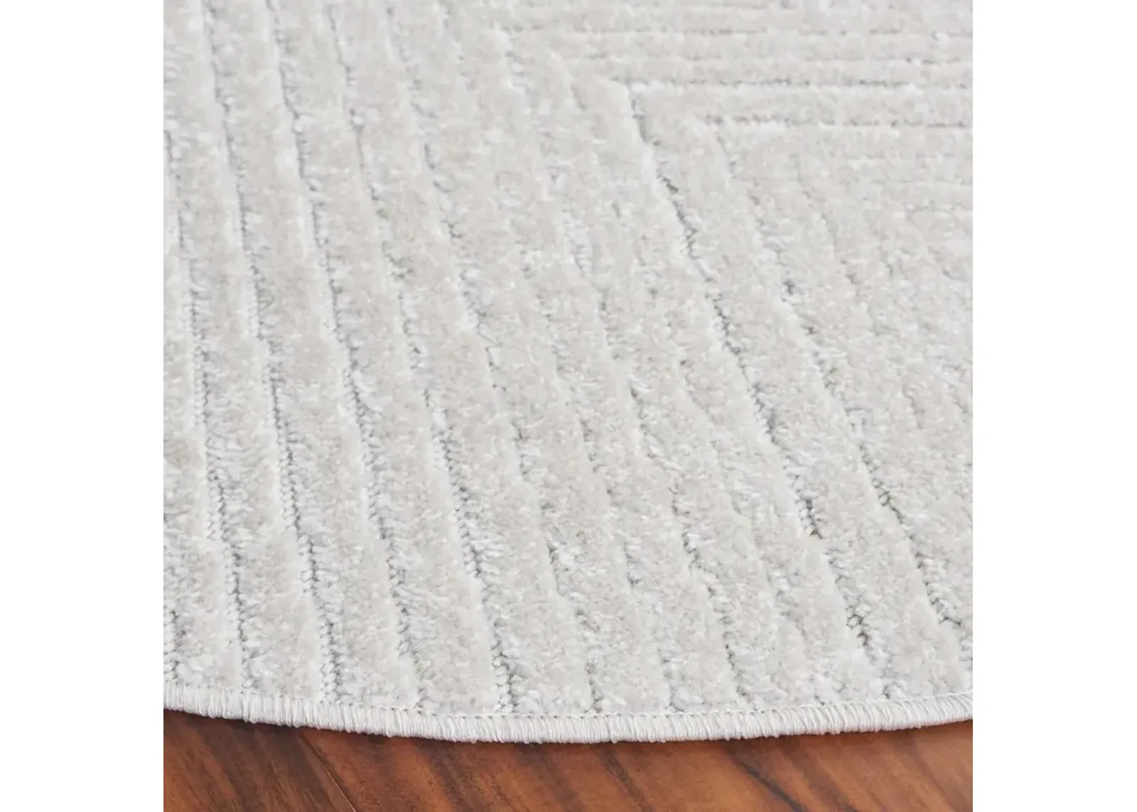 STELLA 112 IVORY 6'-7' x 6'-7' Round Round Rug