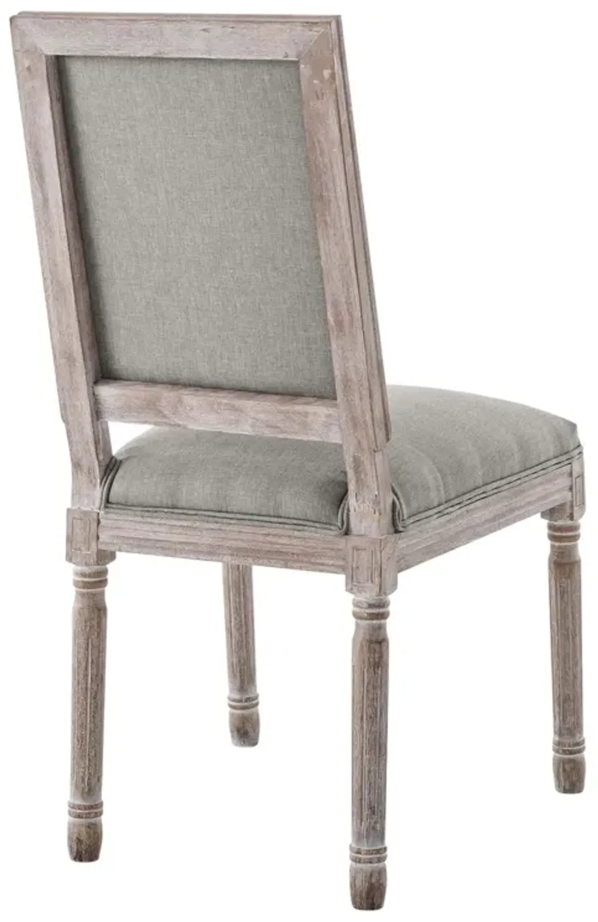 Court Vintage French Fabric Dining Chair