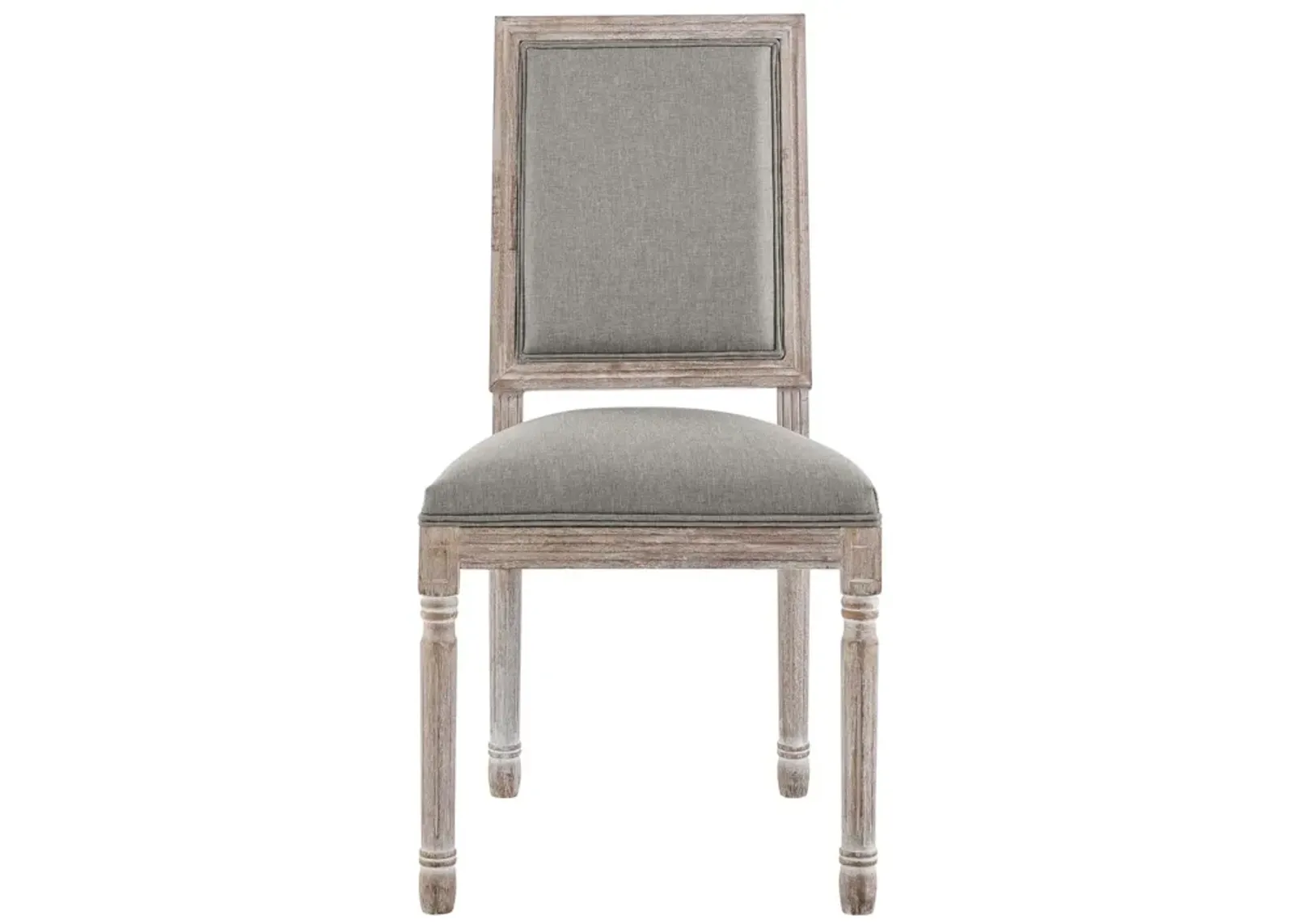 Court Vintage French Fabric Dining Chair