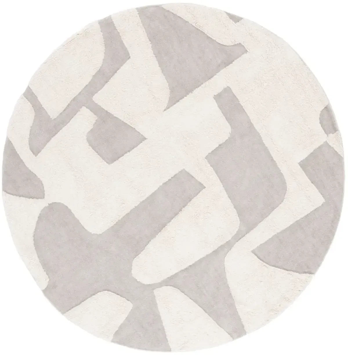 CASABLANCA 790 GREY  6' x 6' Round Round Rug