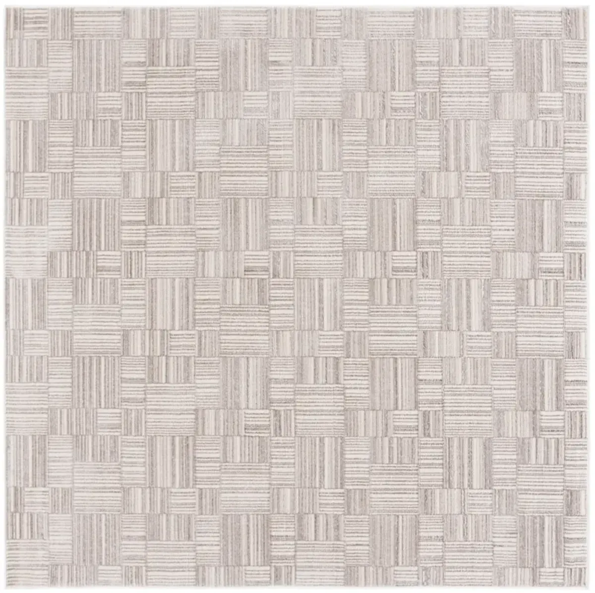 ORCHARD 214 GREY  6'-7' x 6'-7' Square Square Rug