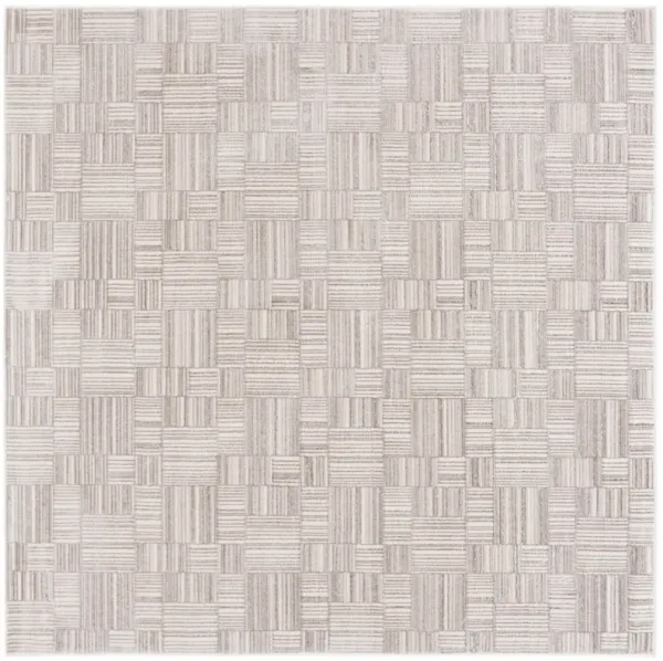 ORCHARD 214 GREY  6'-7' x 6'-7' Square Square Rug
