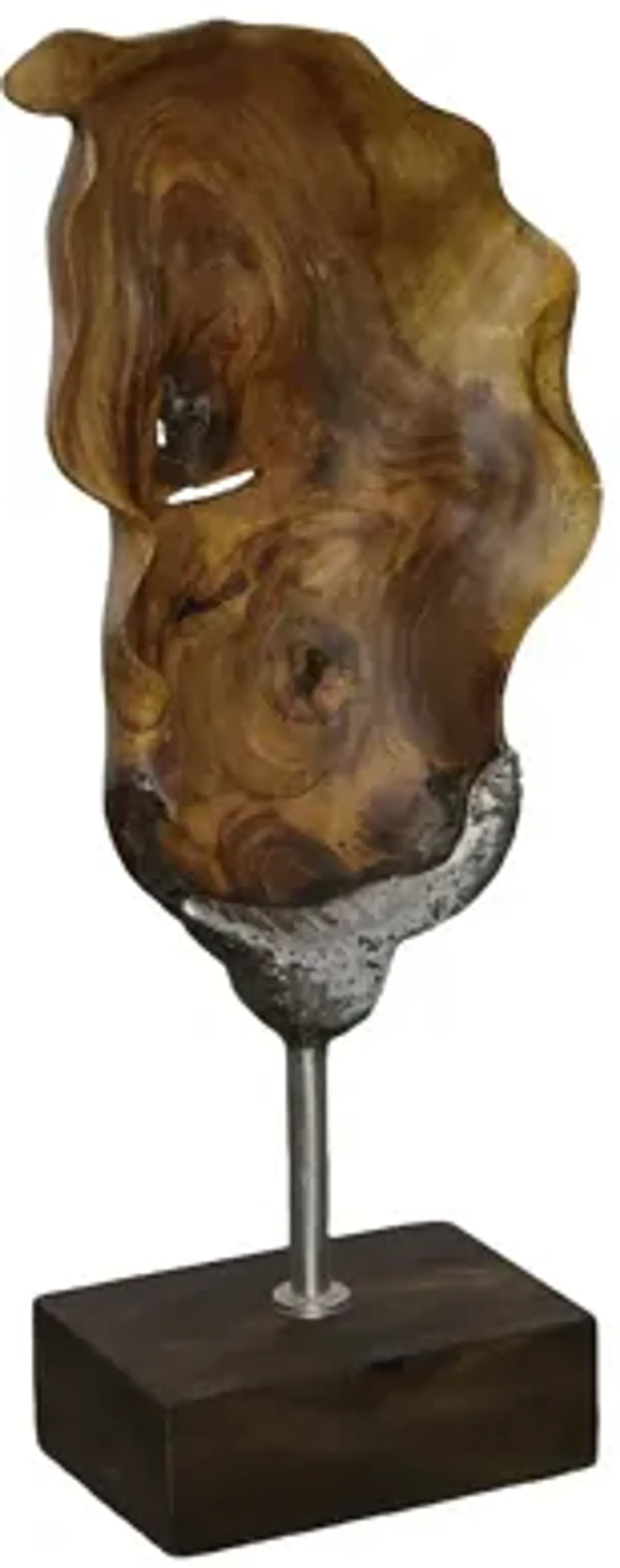 Metallurgy Wood Sculpture