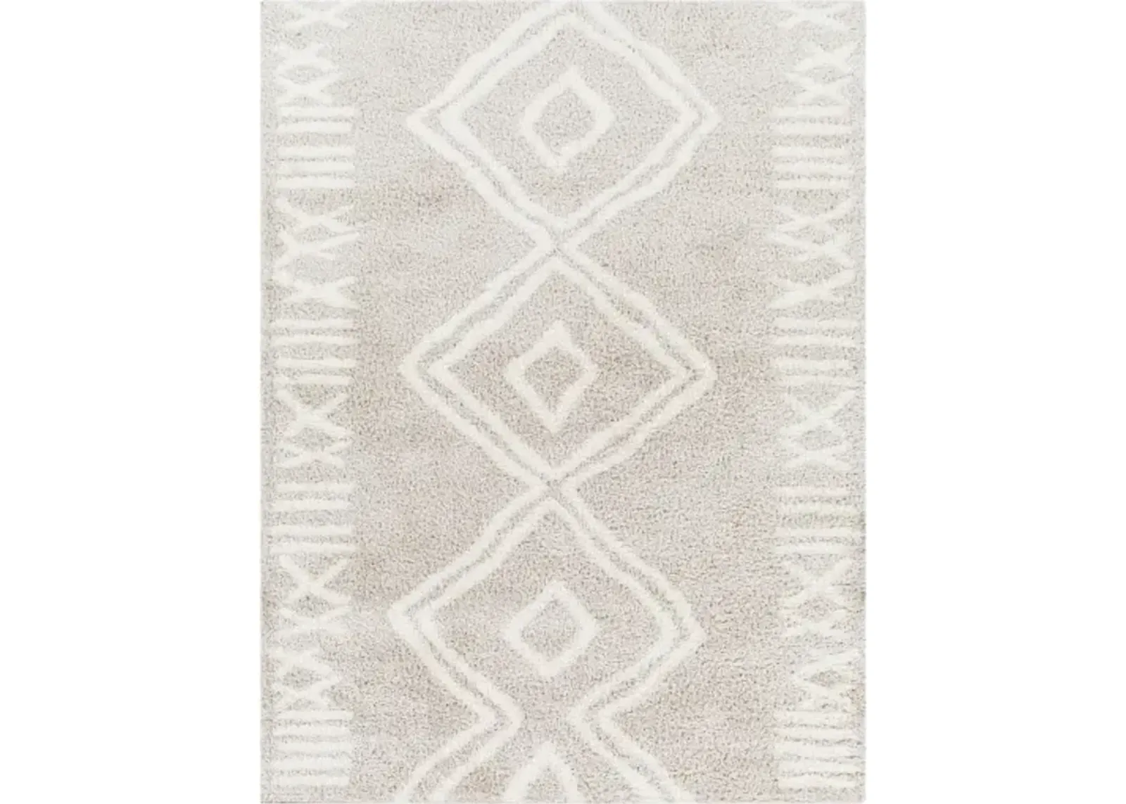 Cloudy Shag CDG-2311 5'3" x 7' Machine Woven Rug