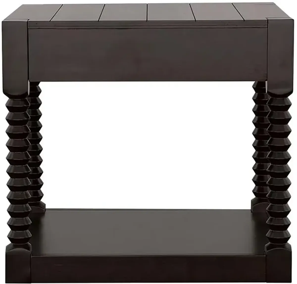 Meredith 1-drawer End Table Coffee Bean