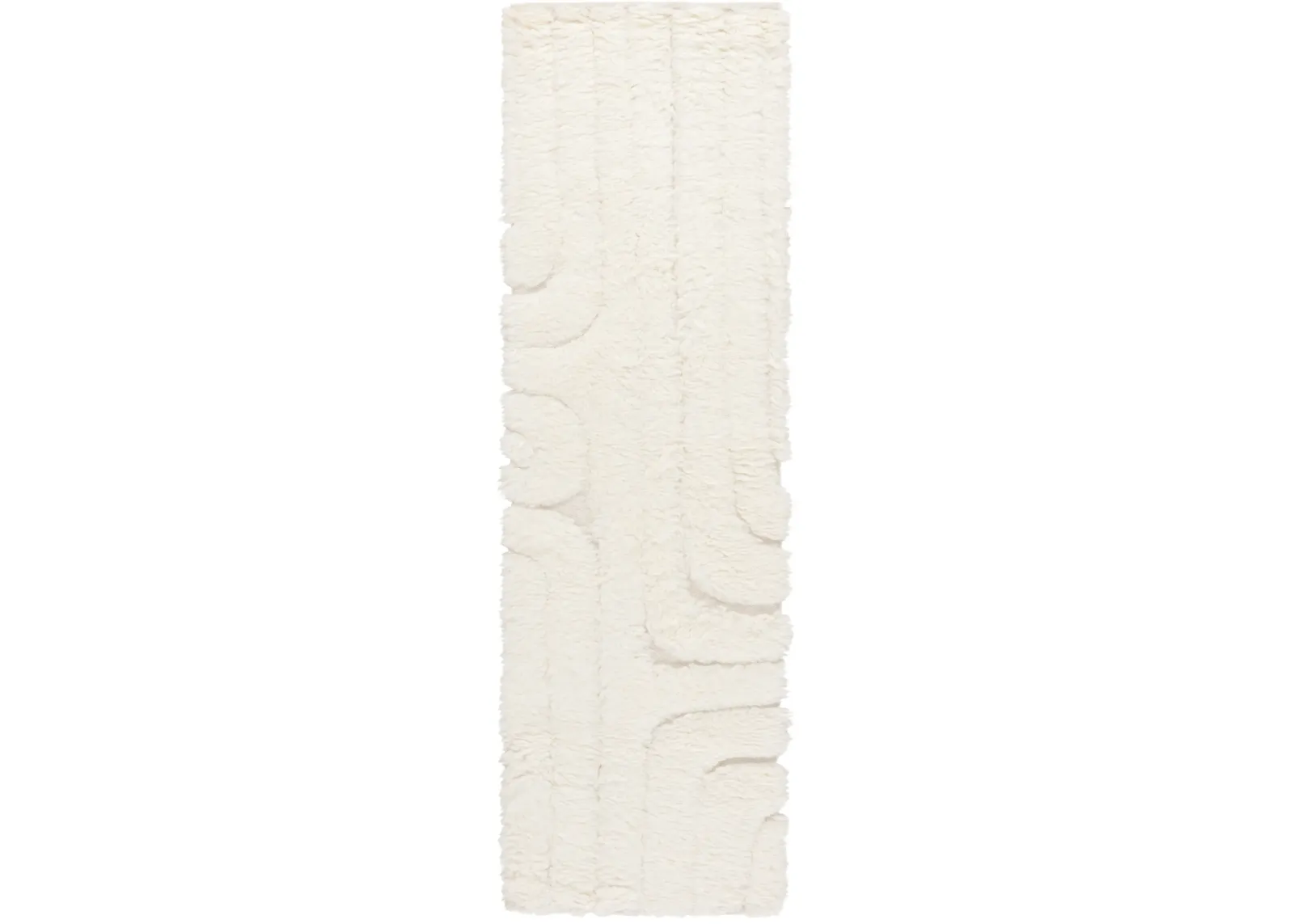 MANHATTAN 651 IVORY 2'-3' x 8' Runner Rug