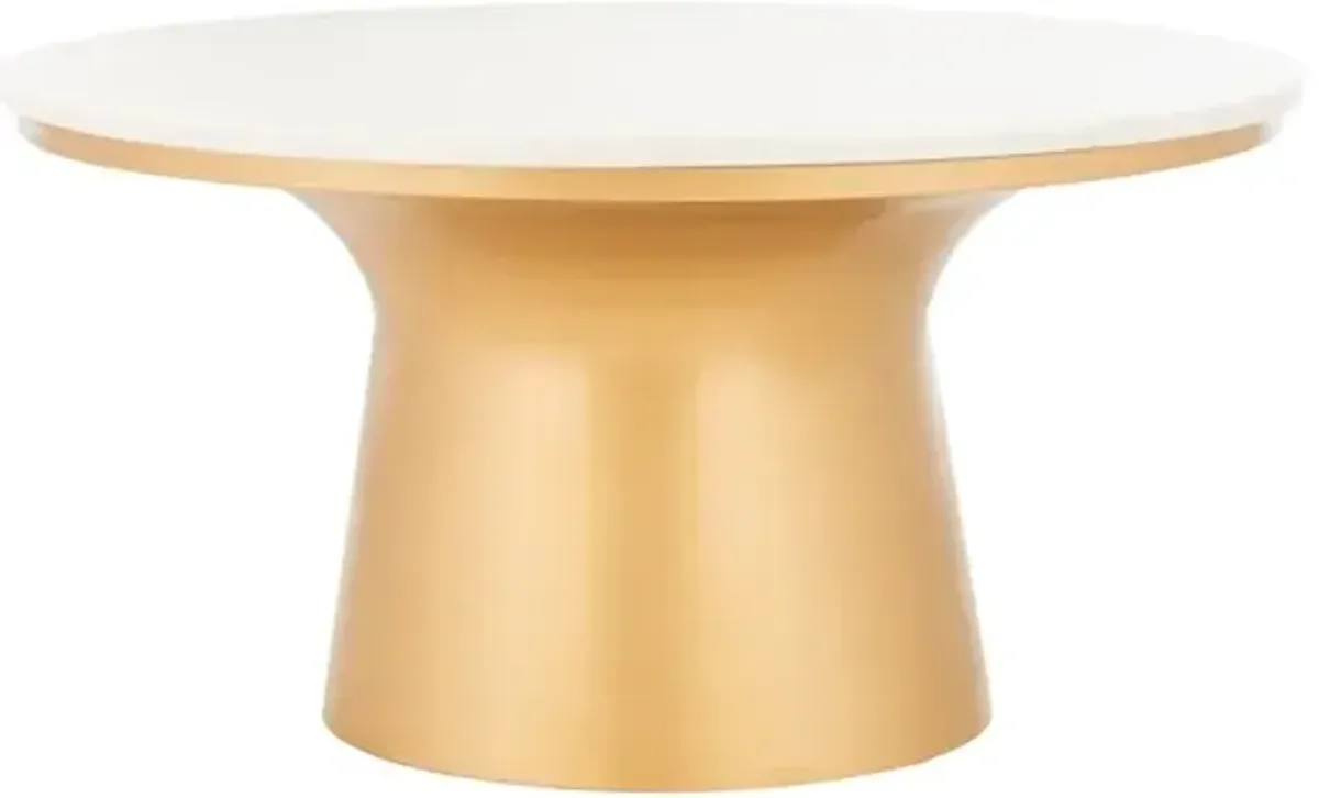 MILA PEDESTAL COFFEE TABLE