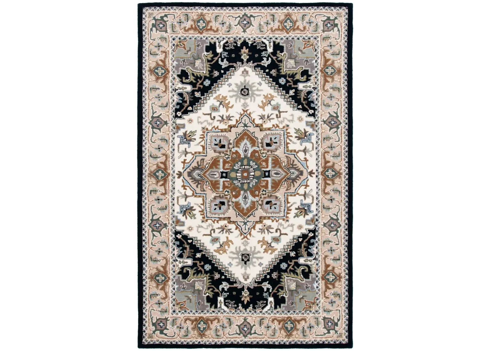 HERITAGE 625 BEIGE  11' x 15' Large Rectangle Rug