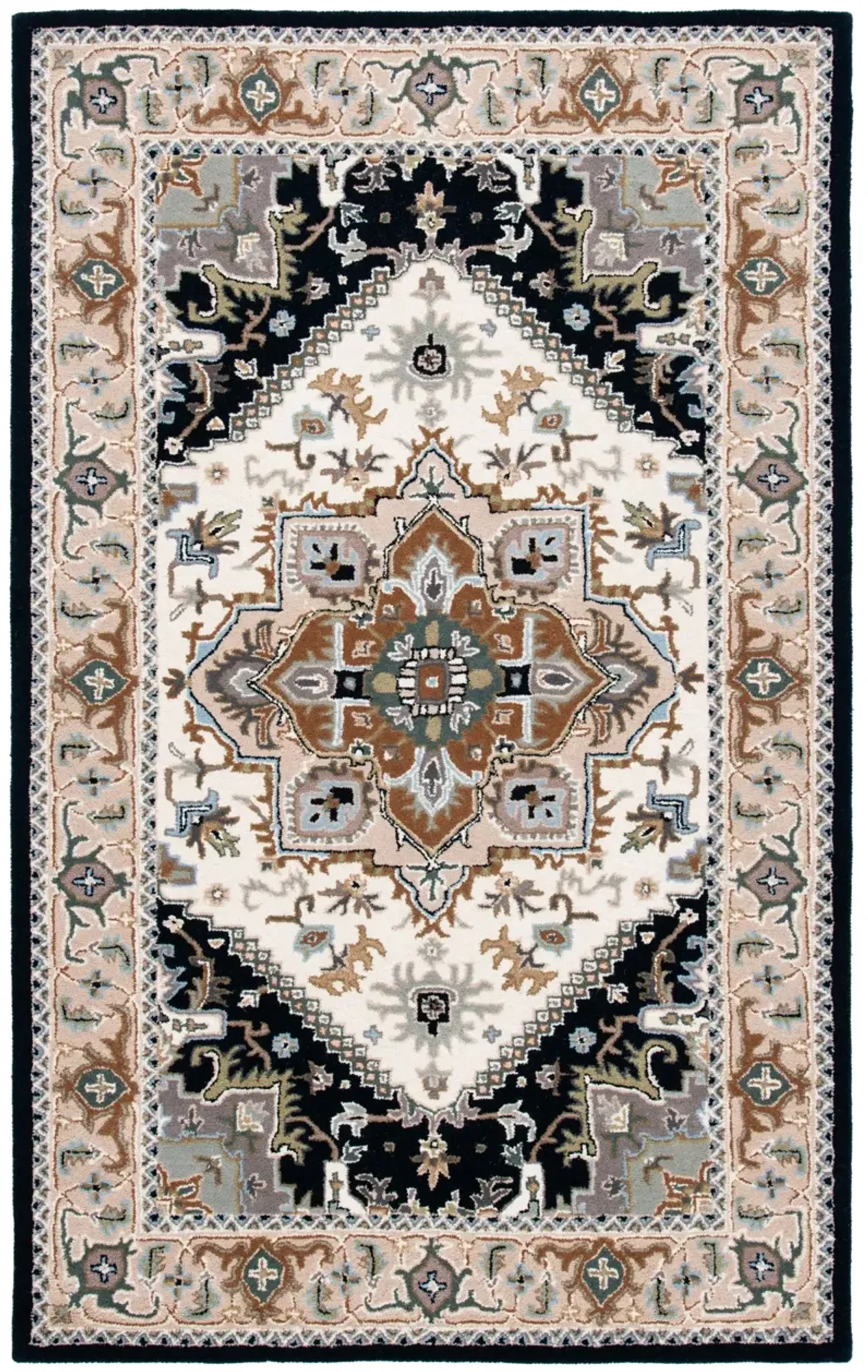 HERITAGE 625 BEIGE  11' x 15' Large Rectangle Rug