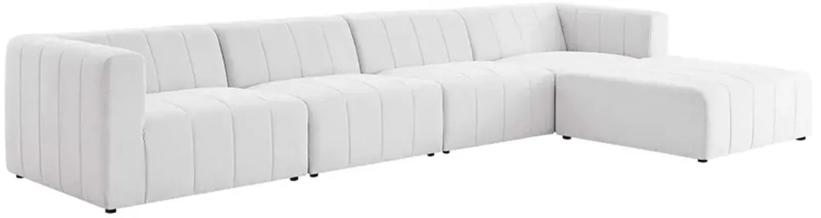 Bartlett Upholstered Fabric 5-Piece Sectional 