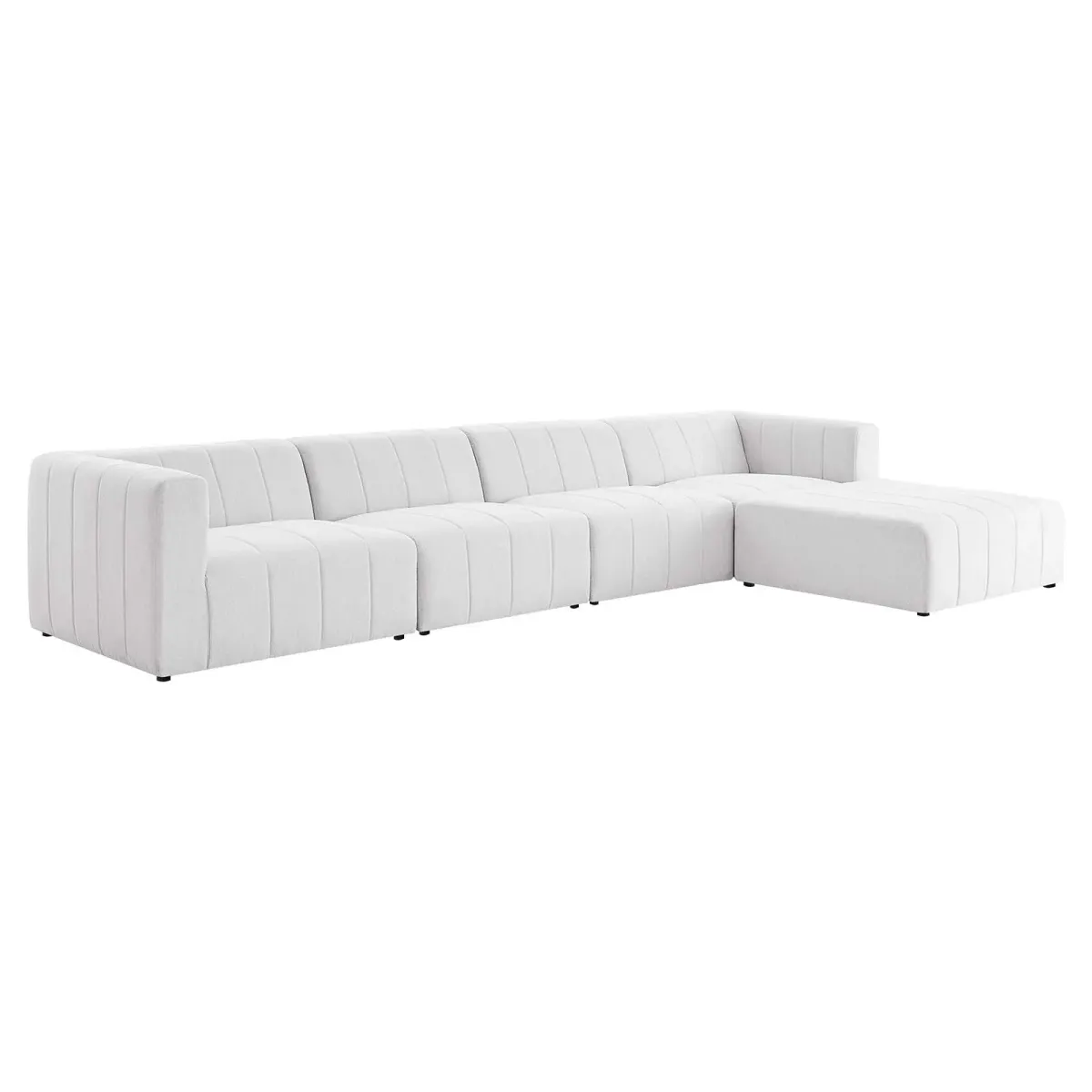 Bartlett Upholstered Fabric 5-Piece Sectional 