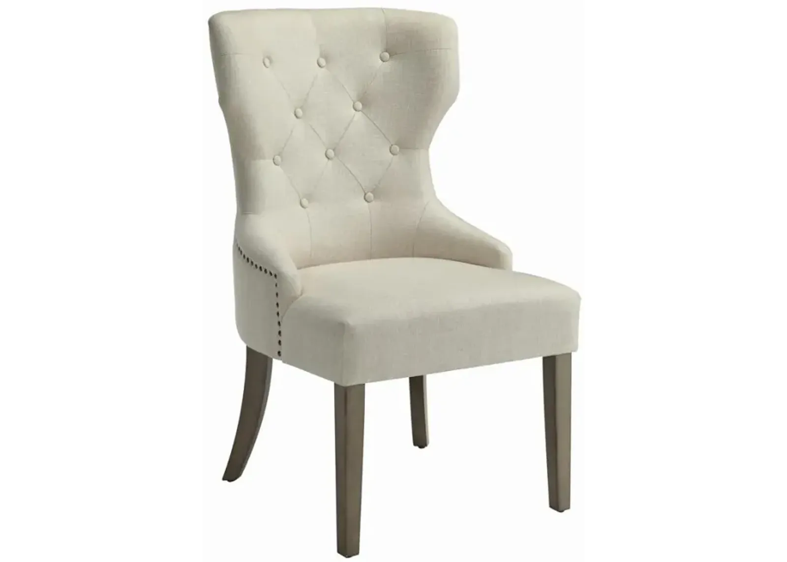 Baney Tufted Upholstered Dining Chair Beige