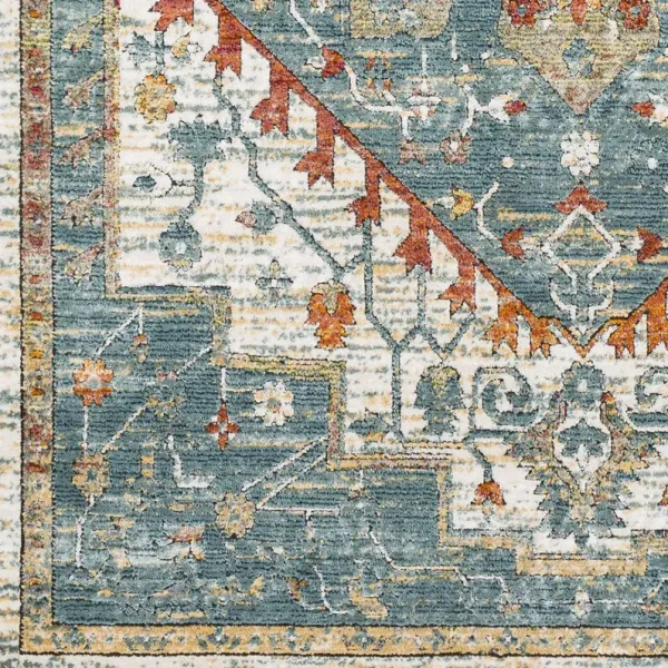 Herati HER-2300 3'11" x 5'11" Machine Woven Rug