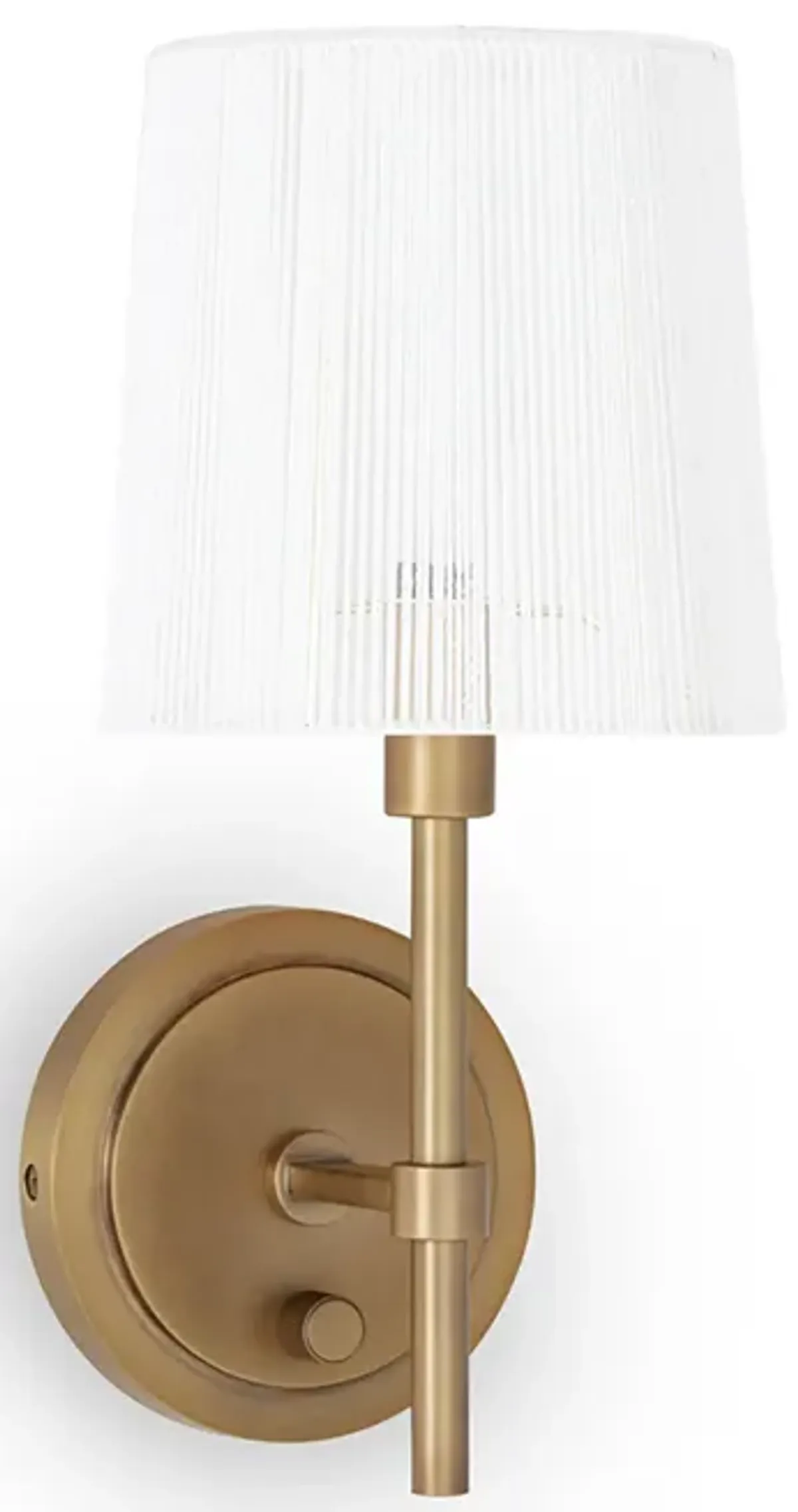 Southern Living Franklin Sconce (Natural Brass)