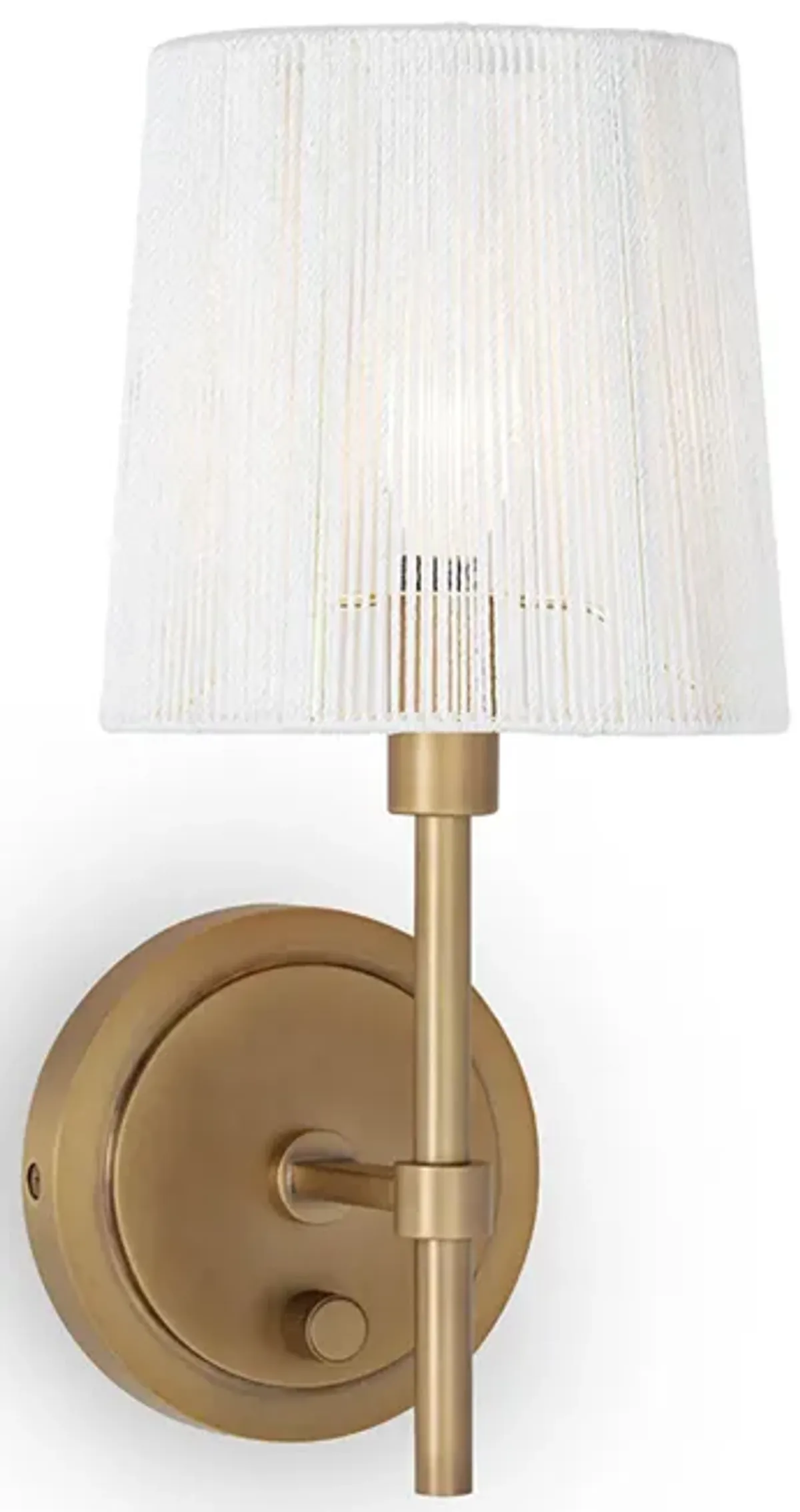 Southern Living Franklin Sconce (Natural Brass)