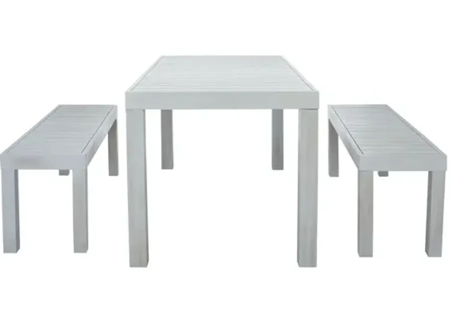 DARIO 3 PIECE SET W/TWO BENCH