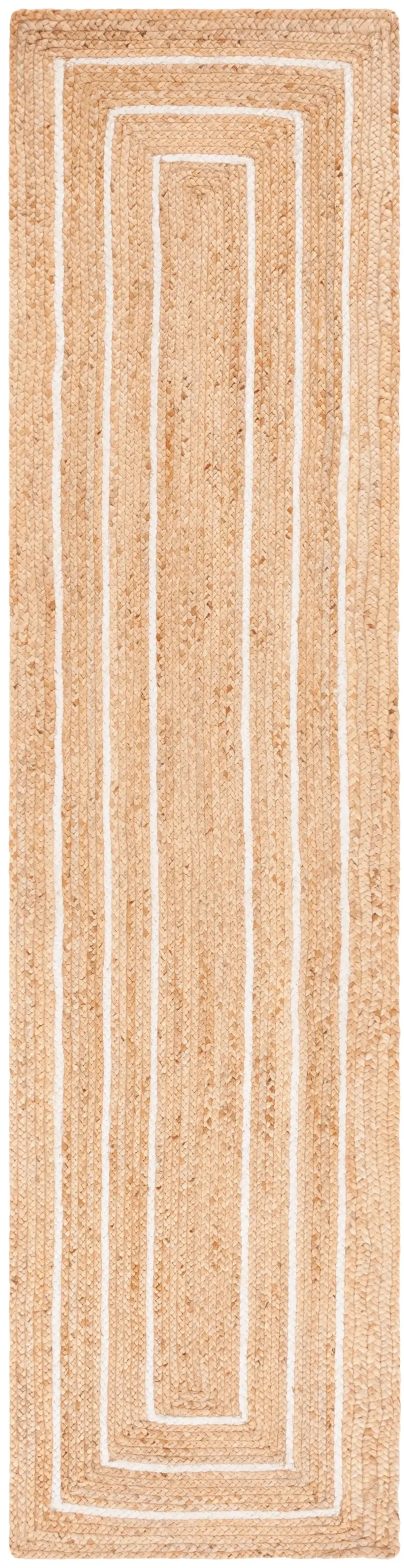 NATURAL FIBER 892 NATURAL  2'-3' x 9' Runner Rug