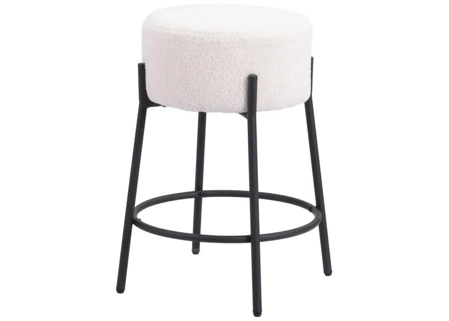 Blanche Counter Stool (Set of 2) Ivory