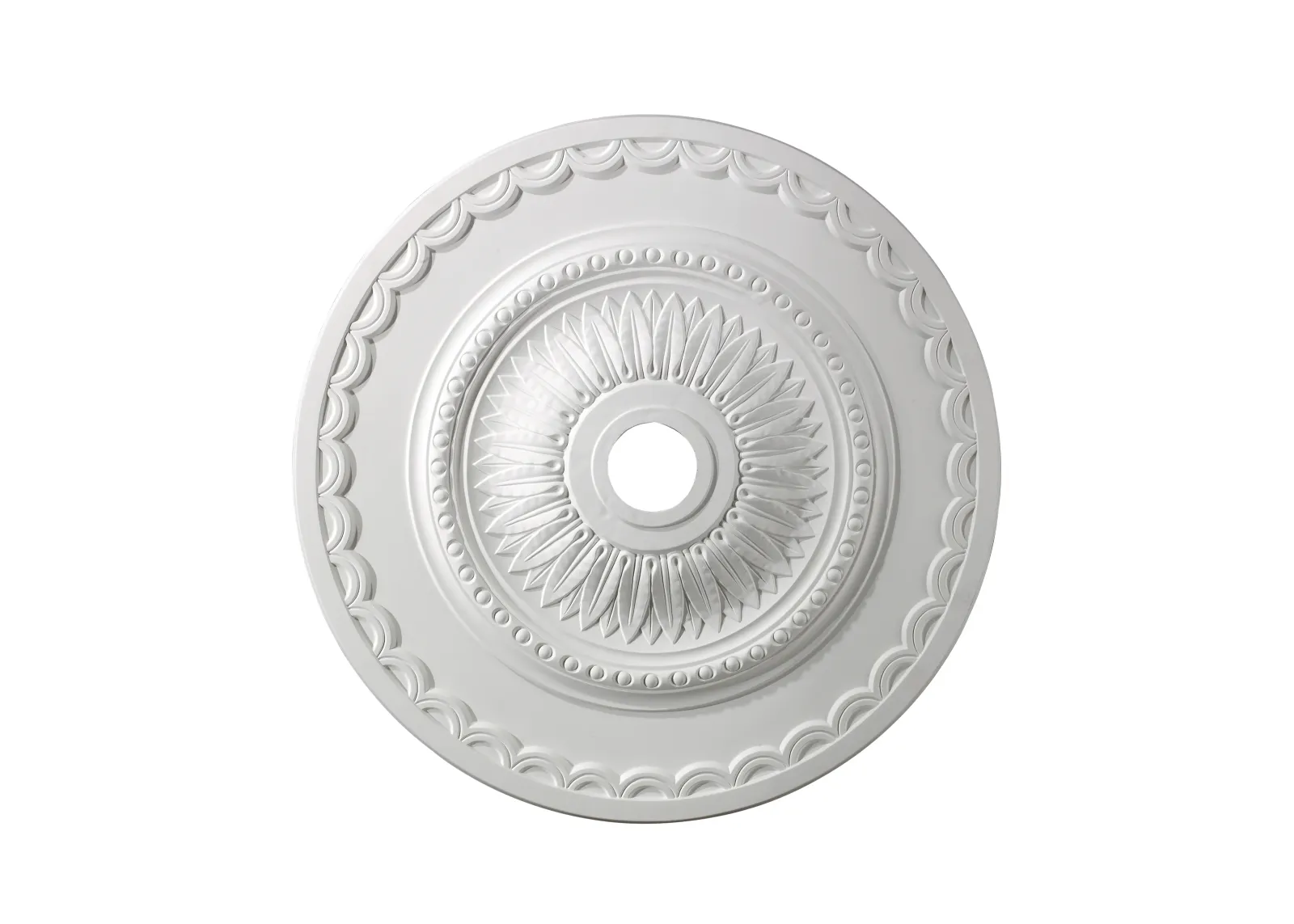 Brookdale 30'' Wide Medallion - White