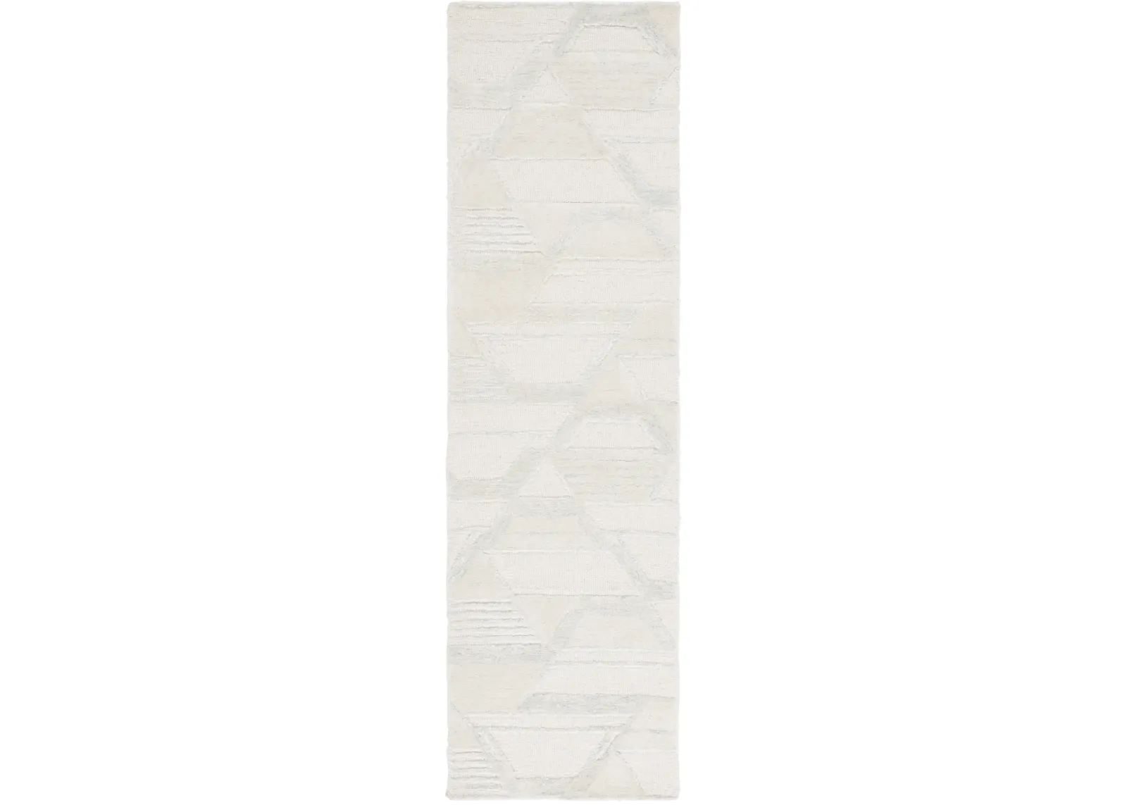 MYKONOS 102 IVORY  2'-3' x 8' Runner Rug