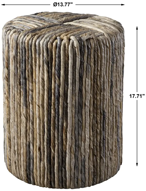 Sunda Woven Accent Stool