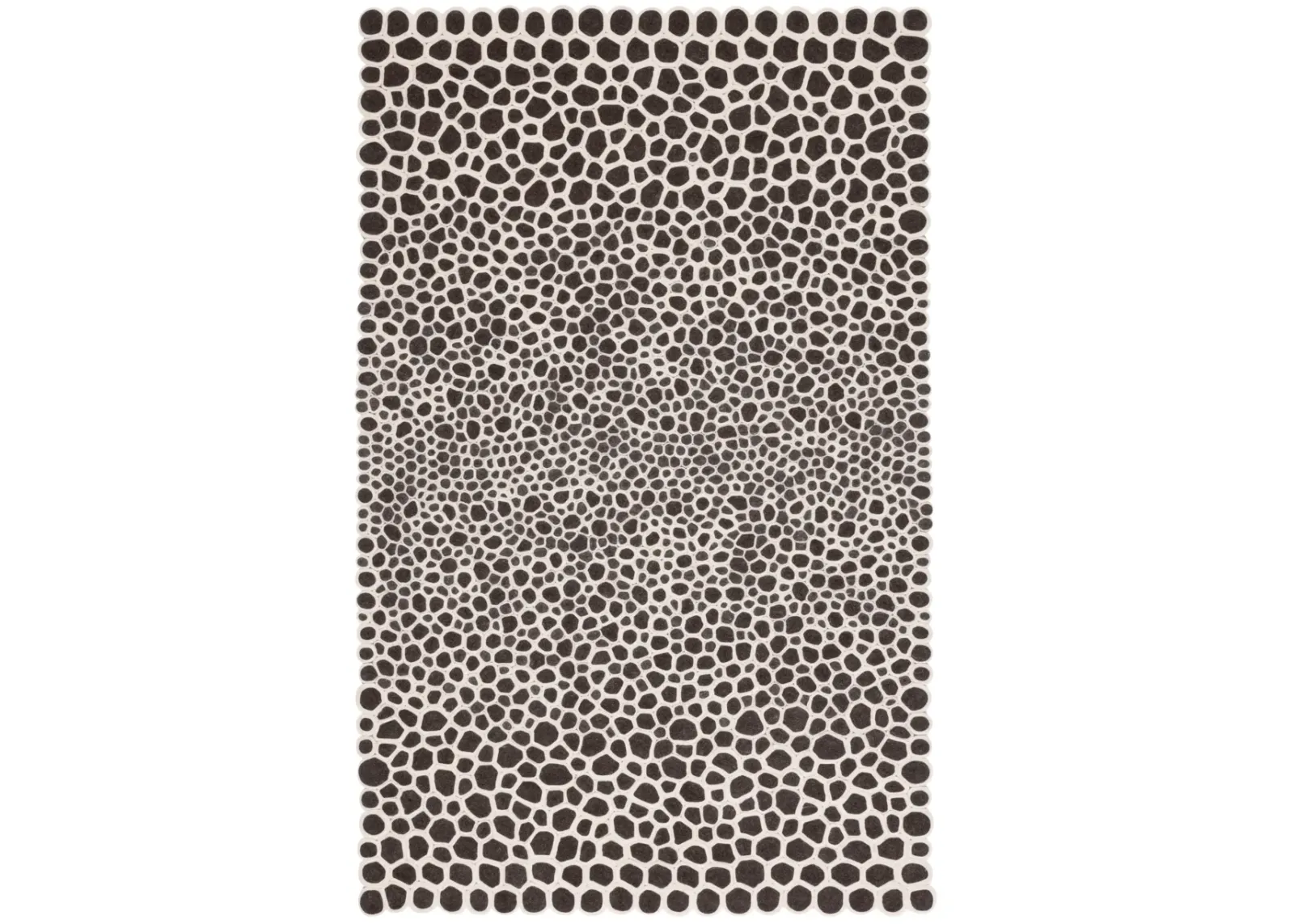 MANHATTAN 475 CHARCOAL  6' x 9' Medium Rectangle Rug