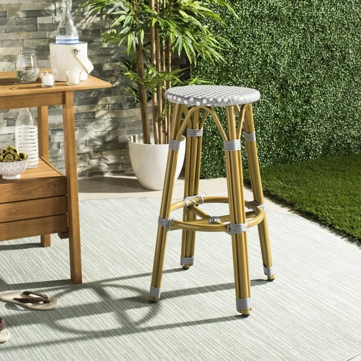 Kelsey Indoor-Outdoor Bar Stool